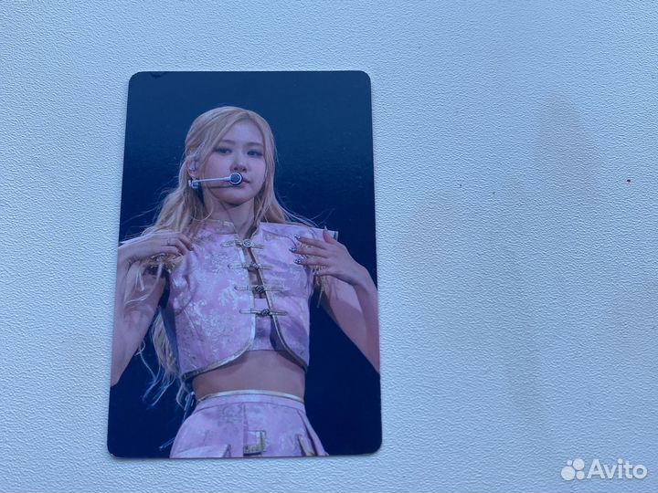 Карточки розэ из blackpink