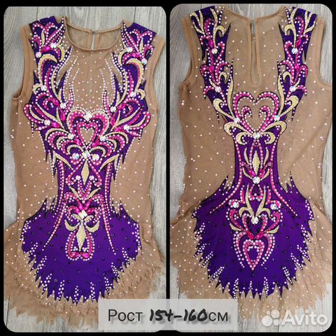 Купальник для художественной гимнастики 154-160