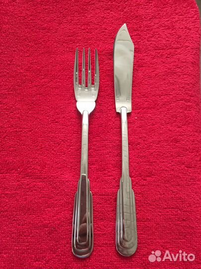Цептер. Блюдо+блюдо, пепельница,нож+вилка новые