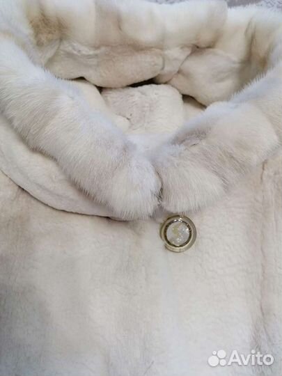 Шуба бобрик норка