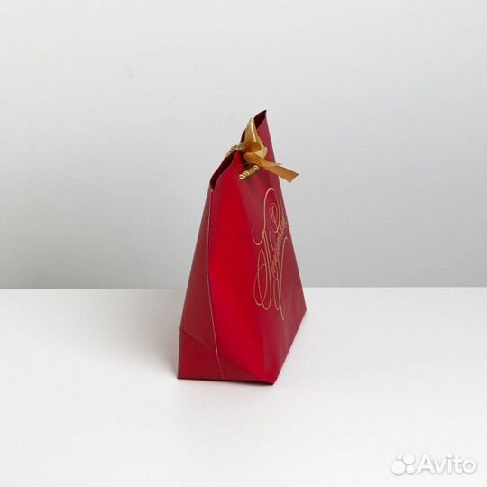 Пакет подарочный «Поздравляю», 28 х 20 х 9 см 7183