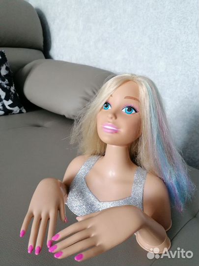 Торс для создания причесок Barbie