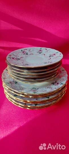 Чашка блюдца тарелки