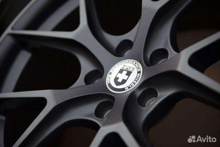 Диски HRE P101 R19 5x114 Графит