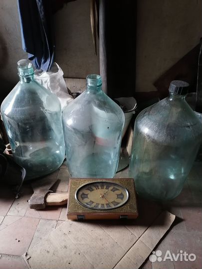 Бутыль стеклянная 20 литров