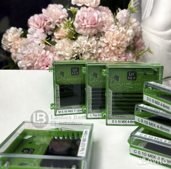 Ресницы для наращивания Le Mat
