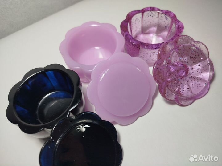 Шкатулка из эпоксидной смолы ручной работы