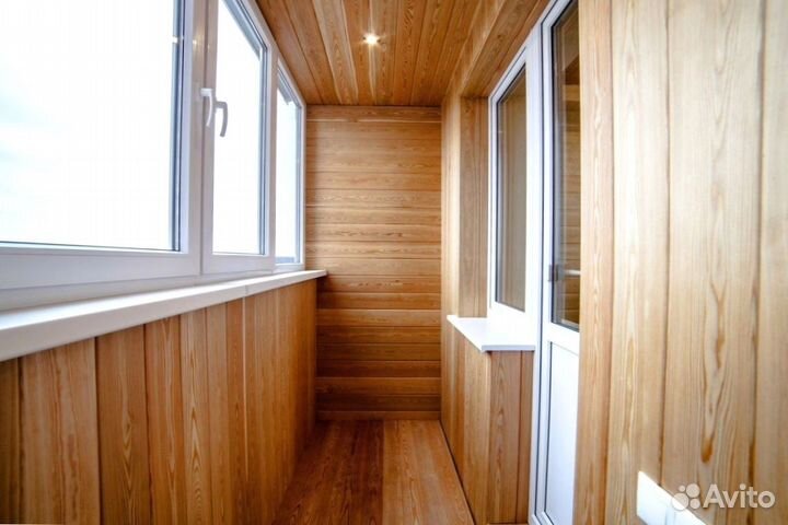 Остекление балконов. Отделка лоджий