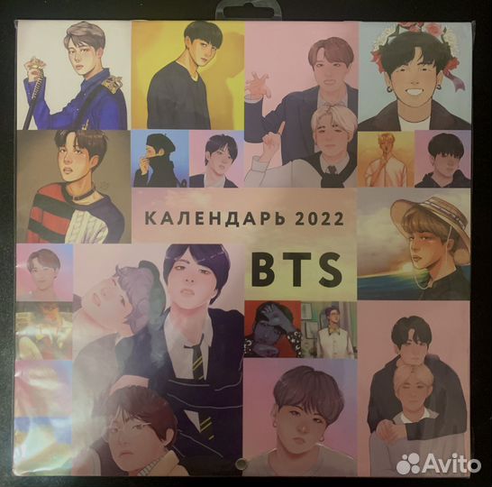 Календарь с BTS нрфб