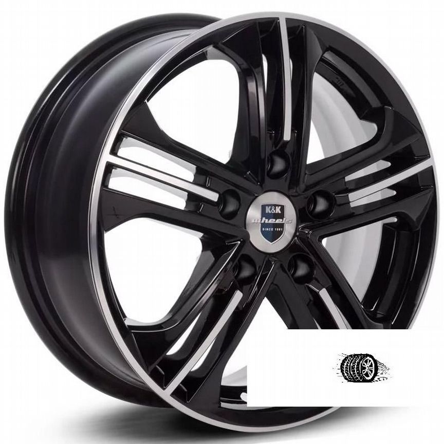 Литые диски K&K 6×R15 5×108