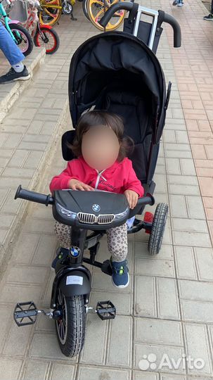 Велосипед коляска