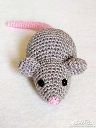 Мышка для кошек ручная работа
