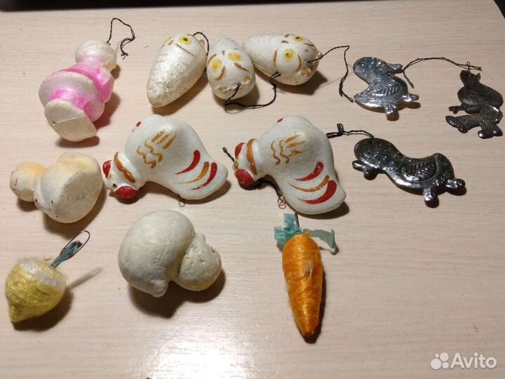 Ёлочные игрушки СССР