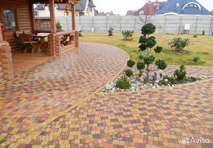 Тротуарная плитка и брусчатка
