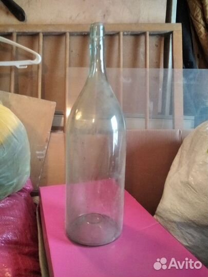 Бутыль старинная четверть 1945 г