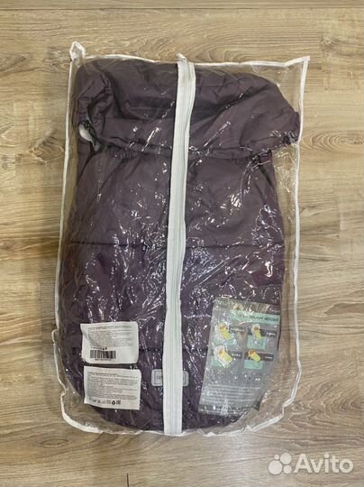 Конверт зимний меховой в коляску + муфты