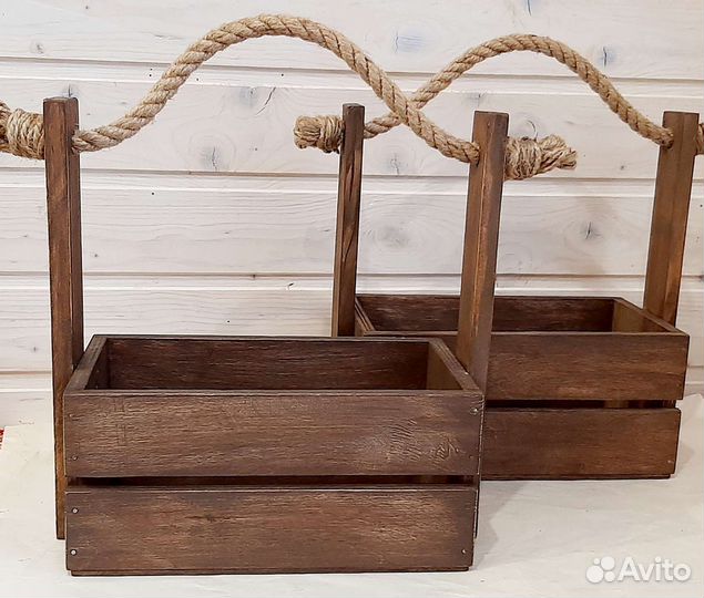Деревянный ящик