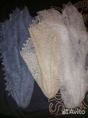 Оренбургский пуховый платок