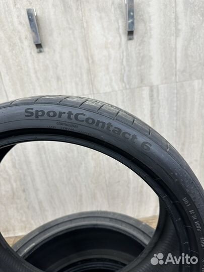 Continental ContiSportContact 6 245/35 R20 и 275/30 R20 97Y