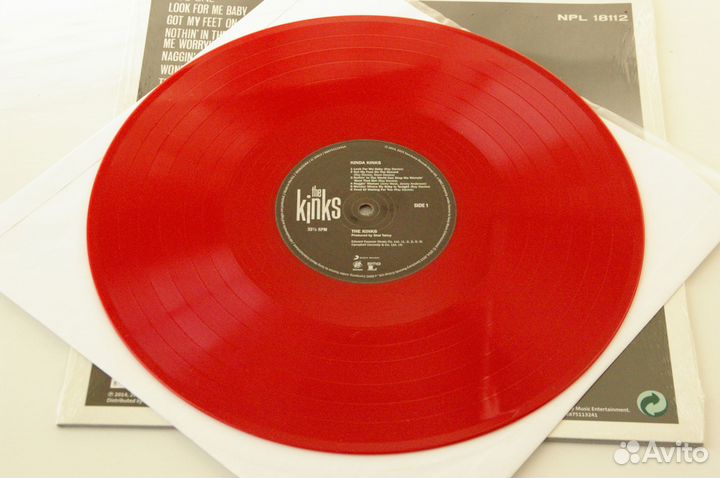 Пластинка Kinks – Kinda Kinks red редкая