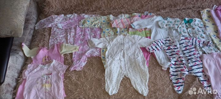 Пакет вещей для девочки