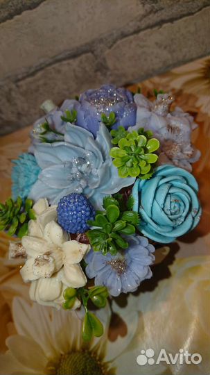 Мини букеты ручной работы из мыла