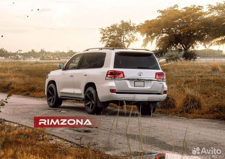 Кованые диски R22 на Крузак 300