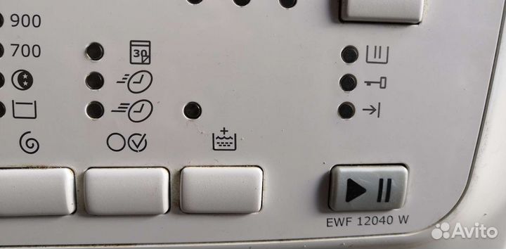 EWF 12040 электронный модуль и фальшпанель