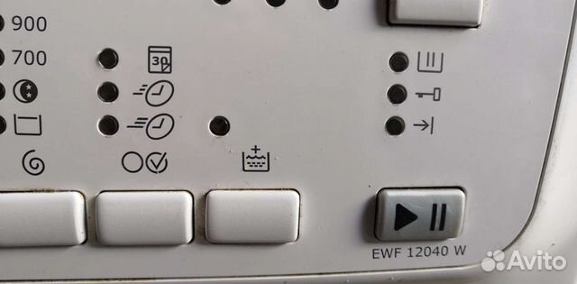 EWF 12040 электронный модуль и фальшпанель