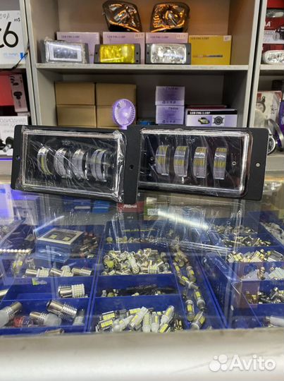 Светодиодные туманки ваз 2110-2114