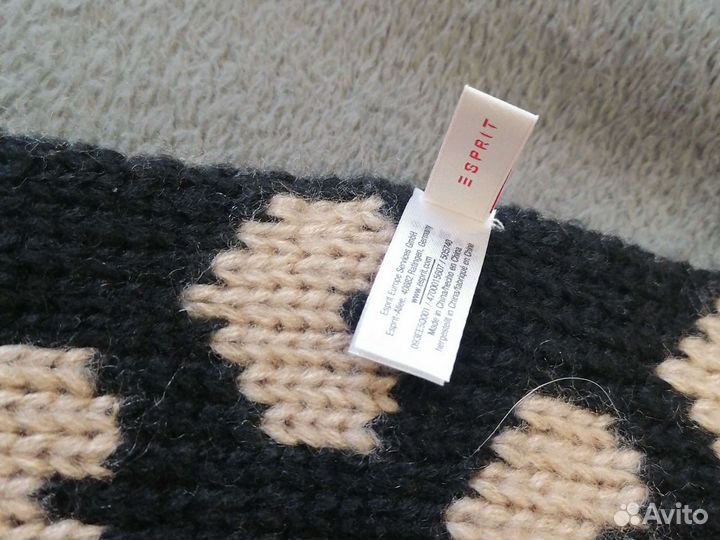 Комплект шапка и шарф женский новый