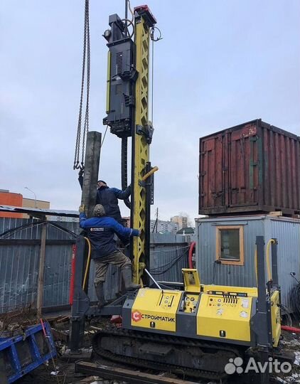 Мобильная сваебойная установка Стройматик сгк-200