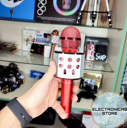 Караоке Микрофон с Динамиком WS1822 Prem