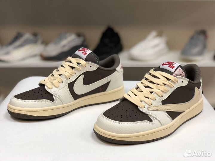 Кроссовки Nike Air Jordan 1 low x Travis Scott