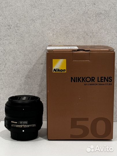 Объектив nikon 50mm f 1.8g af s nikkor