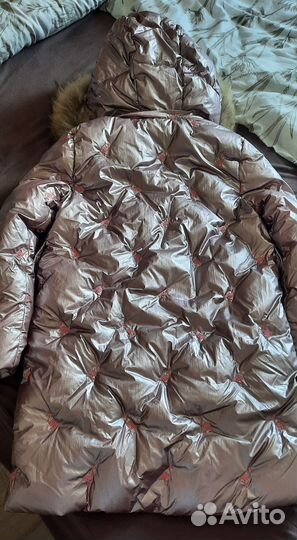 Пальто пуховик для девочки anernuo