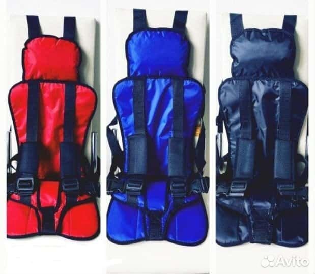 Новое бескаркасное автокресло 9-36 кг