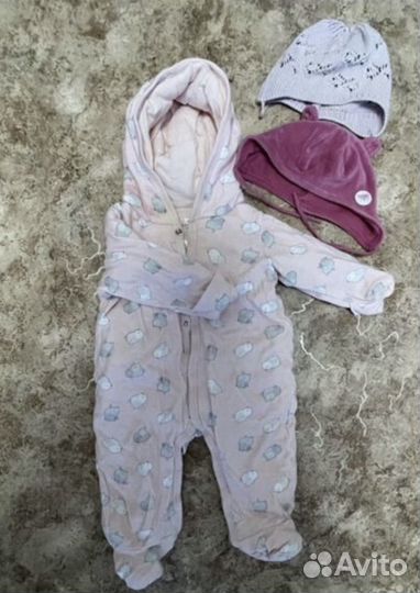 Вещи пакетом на девочку 56-62