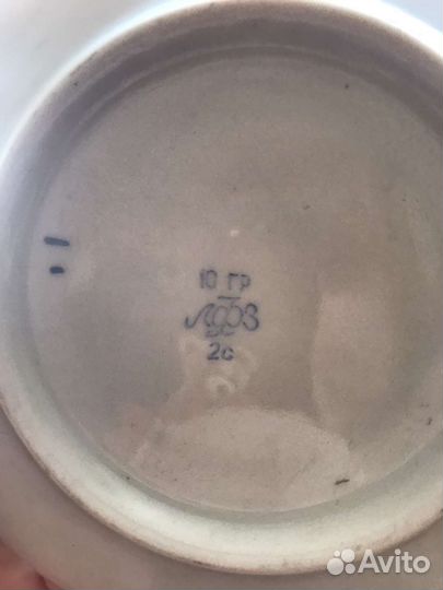 Чашки и блюдца СССР