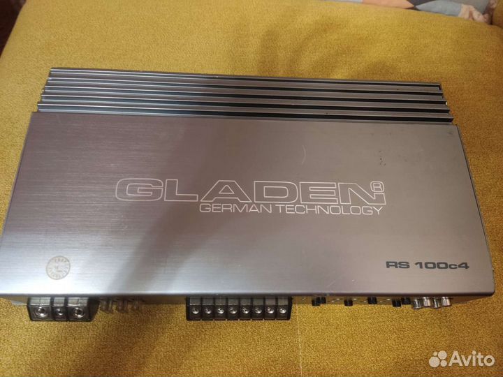 Автоусилитель Gladen RS100c4