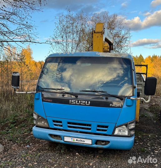 Isuzu Elf (N-series) с КМУ, 2007