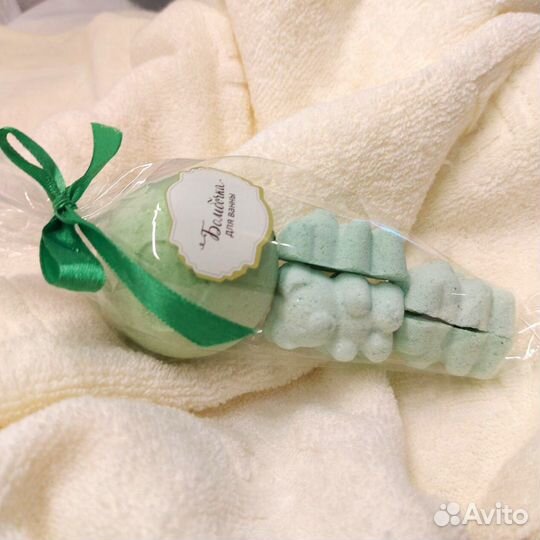 Бомбочки для ванны с эфирным маслом 