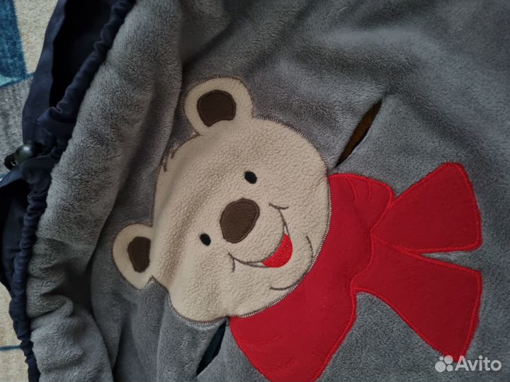 Зимний конверт в коляску