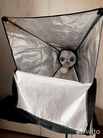 Постоянный свет софтбокс