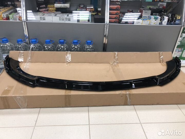 Губа бампера Mercedes w213