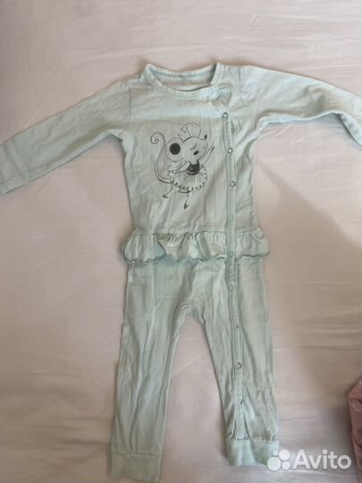 Пакет одежды для девочки 80-86