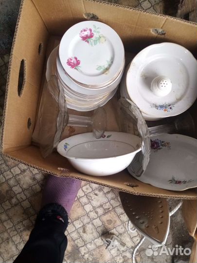 Графин, кувшин, сервиз винтаж