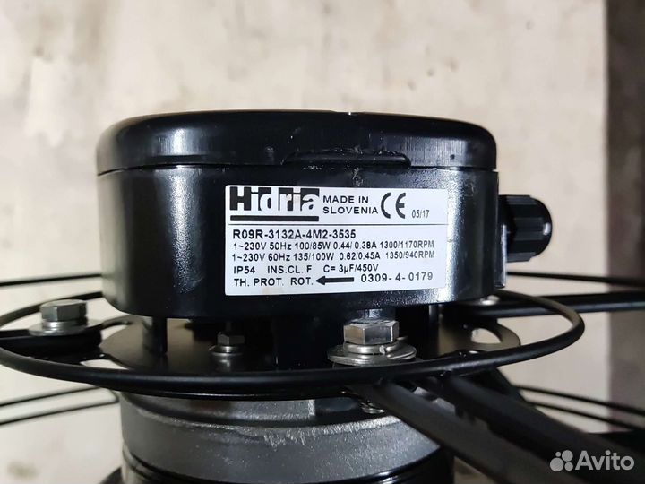 Вентилятор осевой