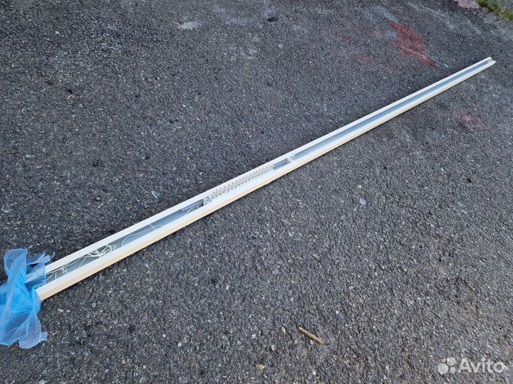 Карниз гардина для вертикальных жалюзей потолочная