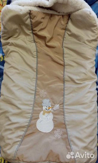 Зимний конверт в коляску